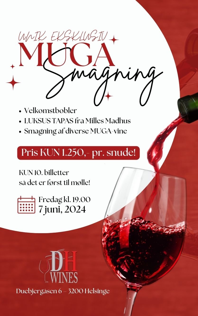 Muga-vinsmagning   Juni 2024   19 00