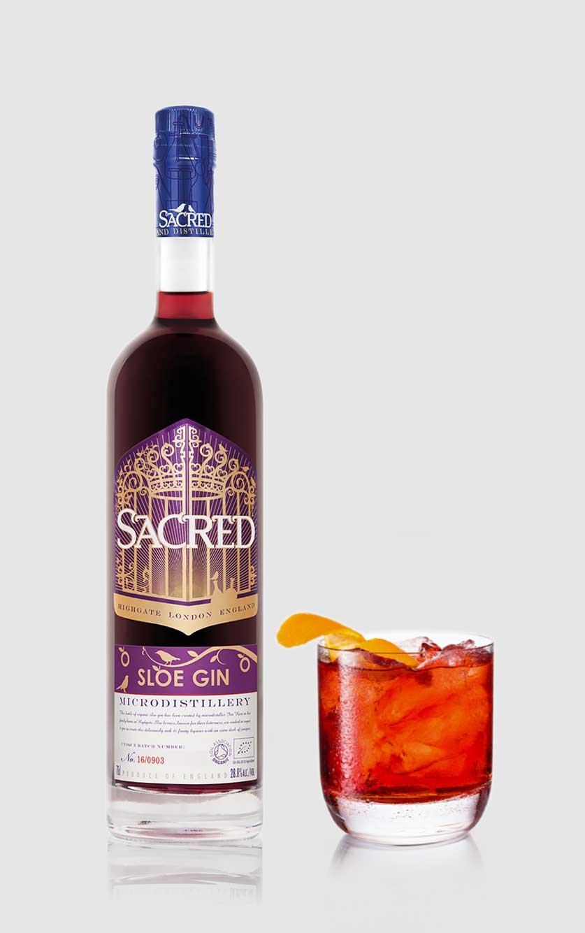 Sacred Sloe Gin øko Sacred Spirits